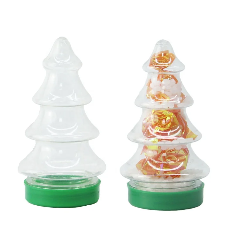 Christmas Tree Shape Plastic Candy Jar - Buy Christmas Tree Shape ...