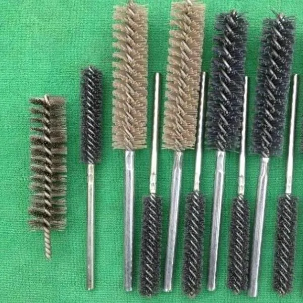 Different Bristle Material Round Metal Brush For Cleaning Heat