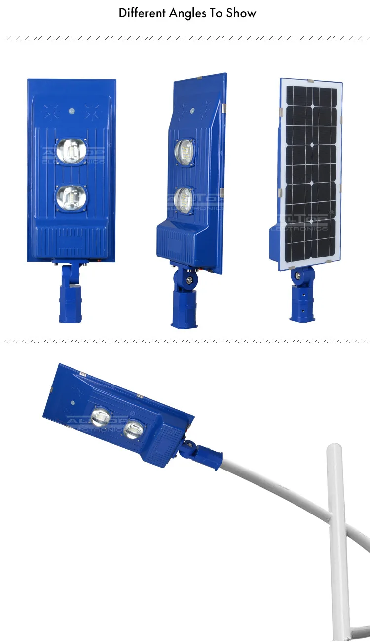 Best selling waterproof ip65 30w 60w outdoor solar led street lamp