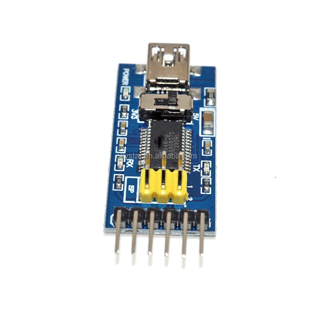 Bleu FTDI BASIC Programme Downloader FT232RL USB À TTL USB À RS232 ...