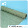 Factory sell quality multicolor jute mesh rolls wrapper linen fabric packing paper for gift flower deco