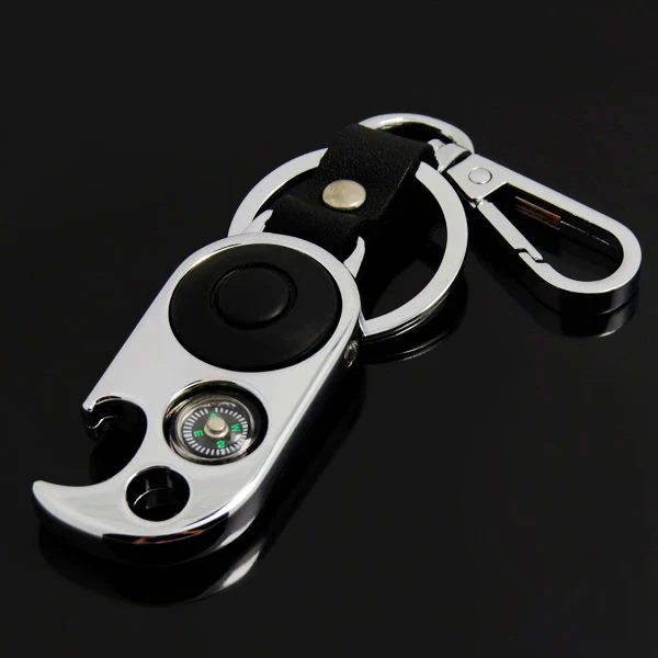 Promotion Bottle Opener Flashlight Keychain,Stainless Steel Led Light Keychain,Gifts Keychain
