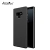 ATOUCHBO For Galaxy Note 10 / 9 / 8 / 7 Liquid Silicone Gel Rubber Cover Soft Microfiber Cloth Lining Cushion Case