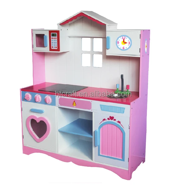 girls wooden toy kitchen