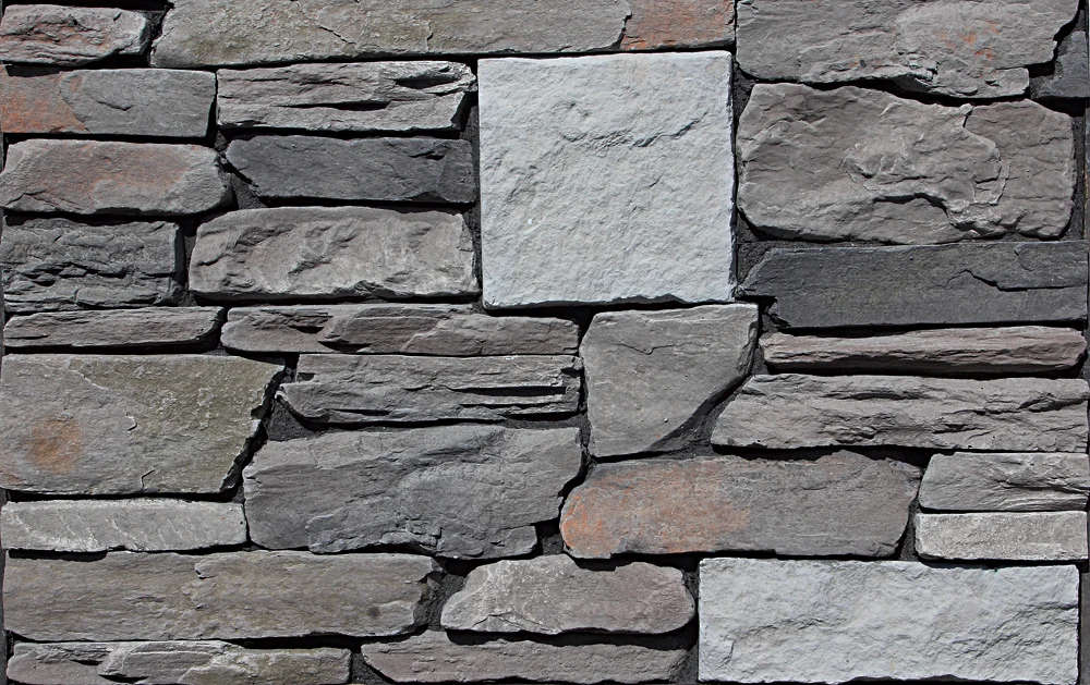 GB-N07 faux cement stone natural look wall cover