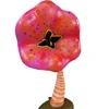 Park Decoration Fiberglass Artificial Flowers Rose Display
