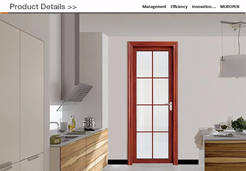 Aluminum Fiber Bathroom Door Bathroom Aluminum Louver Door