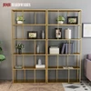 Leaning hot popular book case bookshelf and single side bookshelf