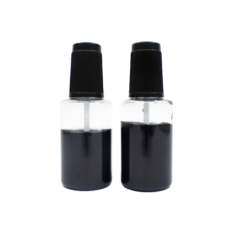 20ml Plastic Touch Up Bottles Paint Bottle With Brush Cap Steel Ball