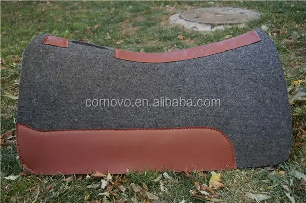 High quality wool felt horse saddle pads