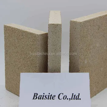First Grade Golden Silver Vermiculite Fireproof Board 800kg M3