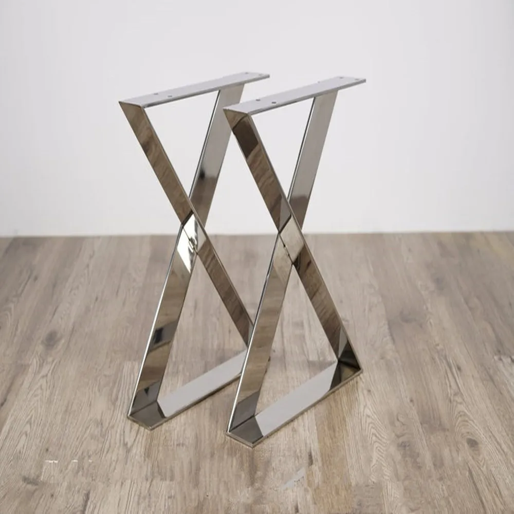 Stainless Steel Metal Legs X Shape Table Legs Furniture Legs Buy