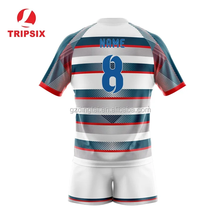 Custom Sublimated Blank Practice Rugby Jersey
