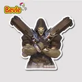 Bevle 9105 OW Shooting Game Reaper Fashion Stickers Geezer Notebook Waterproof Tide 3M Sticker Fridge Skateboard