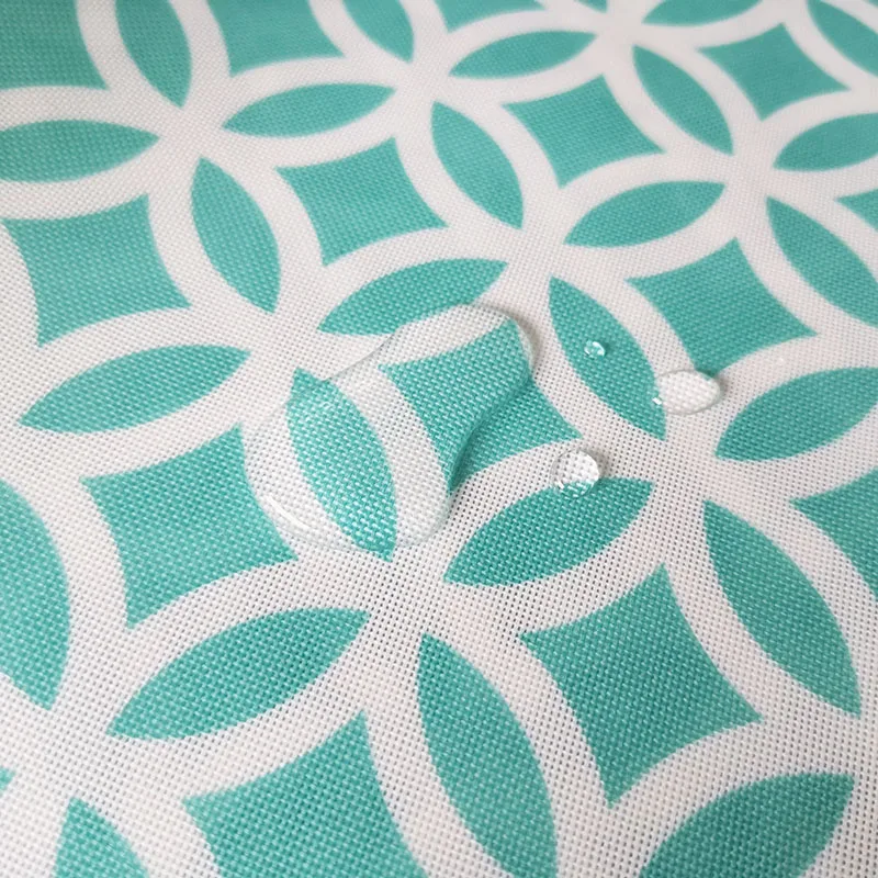 100% Polyester PEVA Material Print Waterproof Fabric For Baby Use
