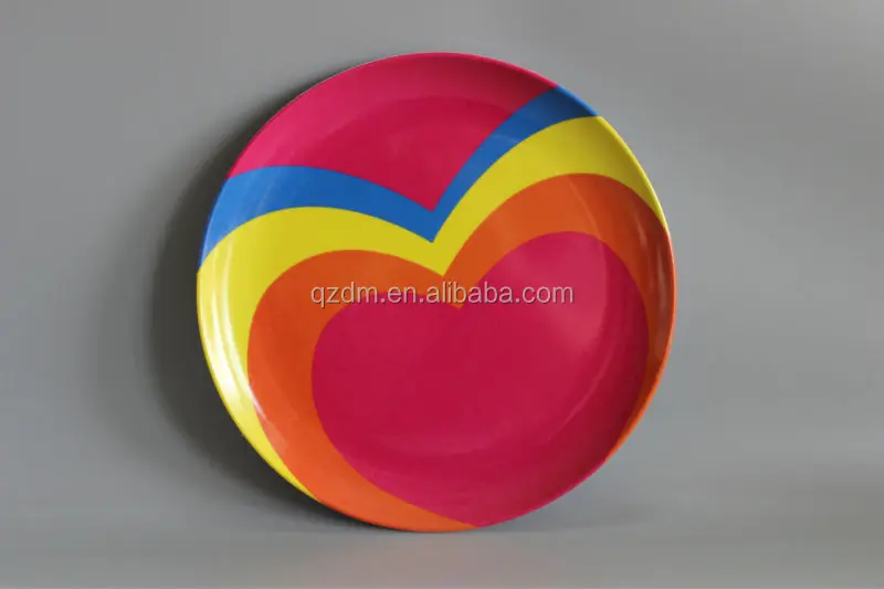 Plastic Melamine Dinner Plates For Kids