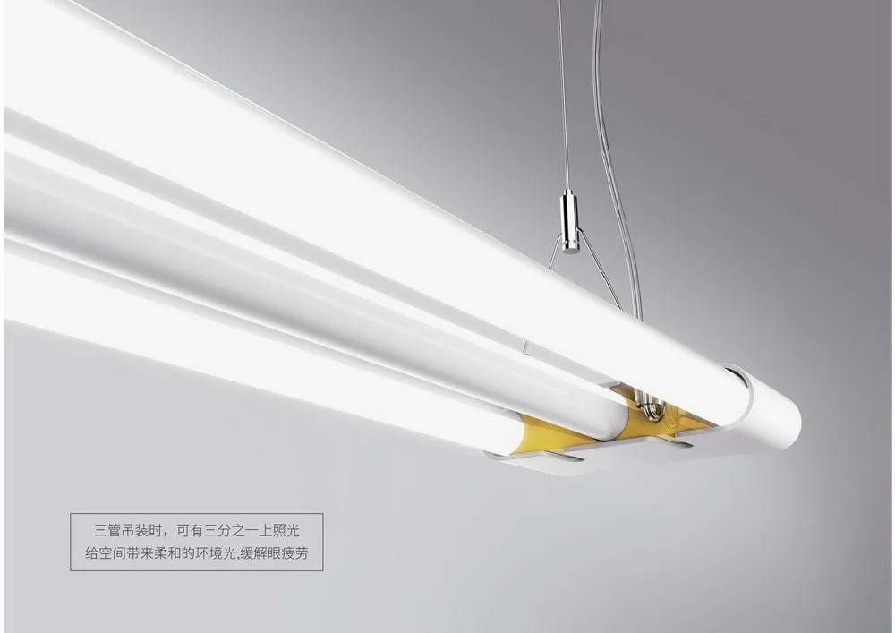 Inlity led pendants lights long Led Linear Light 36w 6000K Led Smart Batten Lamp For The Office