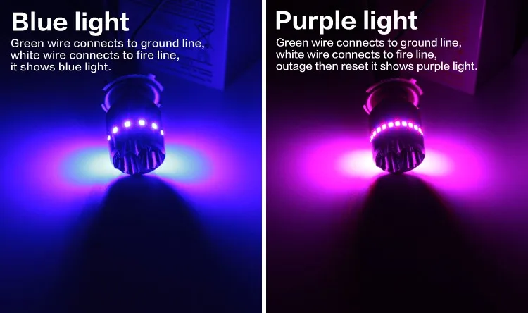 Colorful motorcycle light led headlight