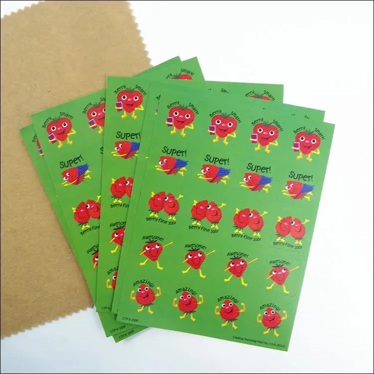 High Quality Fruit Adhesive Scented Scratch And Sniff Sticker Buy