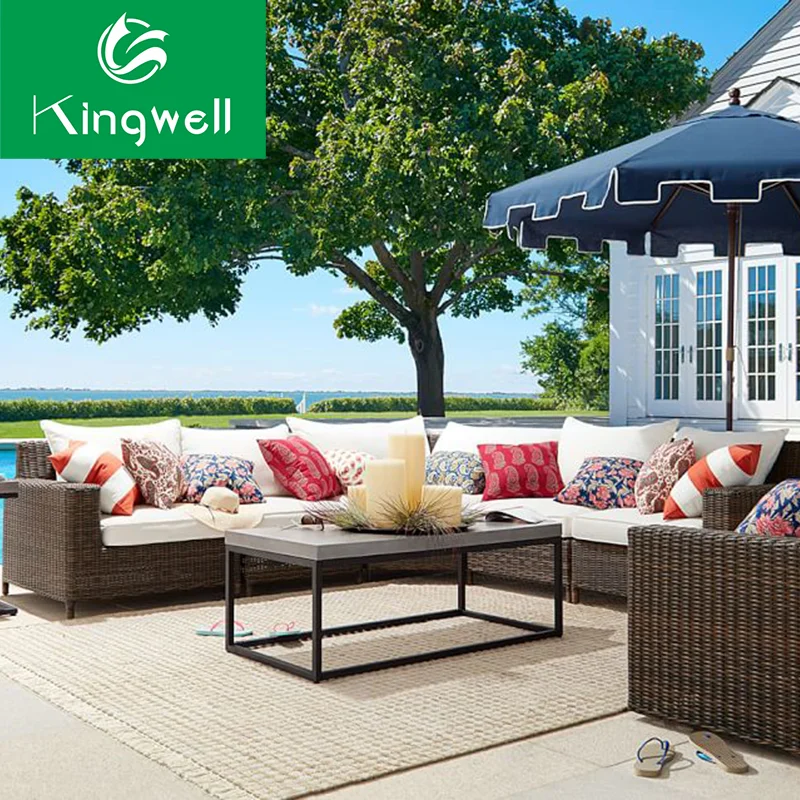Rattan Sofa Set Garden Lounge Set Broyhill Outdoor Furniture Patio