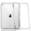 For iPad Pro 9.7 Case Transparent Soft TPU Flexible Bumper Case with Pencil Holder for iPad Pro 9.7