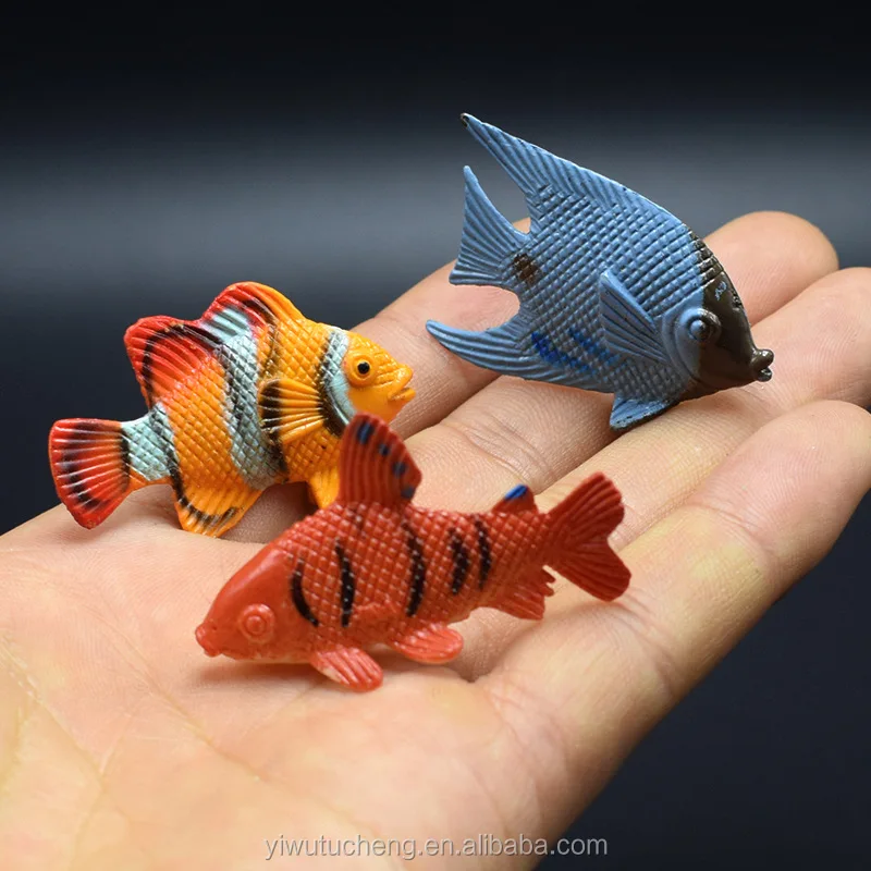 Tropical Ocean Fish Aquarium Fish Plastic Model Toy Buy Simulation Of
