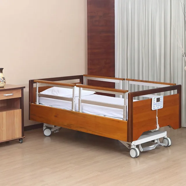 Yfd5168k(vi) Vip Electric Wooden Hospital Bed For Elderly Buy Electric Hospital Bed,Hospital