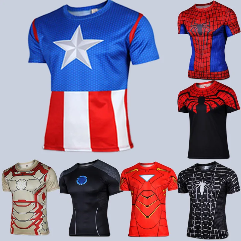 camisa de ironman al por mayor de alta calidad de China