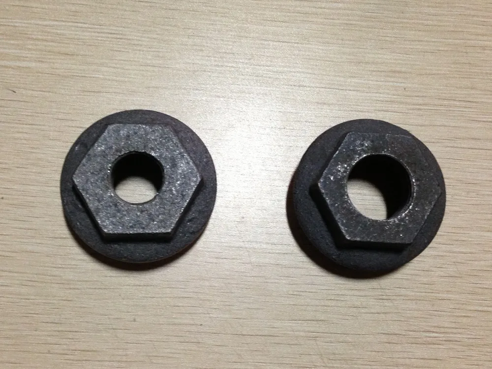 Cast Iron Radiator Accessories End Cap Heater Kits With Hole 1/2