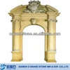 luxury antique decorative limestone stone door surround