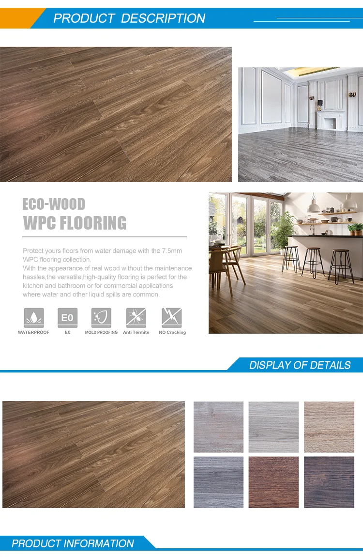 Good Selling Waterproof Wpc Flooring Buy Wpc Flooring,Waterproof Wpc