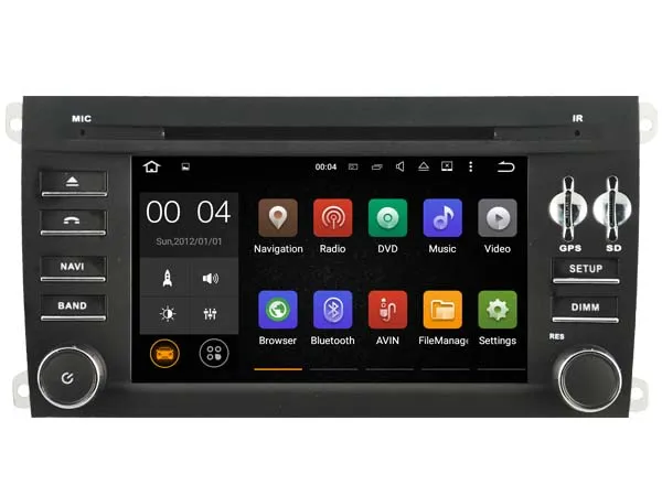 Excellent Android 9.0 Car Dvd Navi Player FOR PORSCHE CAYENNE audio multimedia auto stereo support DVR WIFI DAB OBD all in one 17