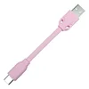 New alibaba promotion gift short pink adapter pocket transfer cable c 2.0 for nokia