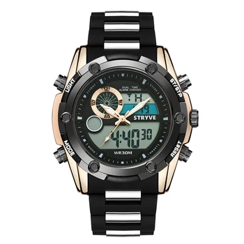 Gran Oferta De Relojes De Cuarzo Para Hombre,Reloj Digital Gran oferta de reloj para hombre, reloj deportivo con LED