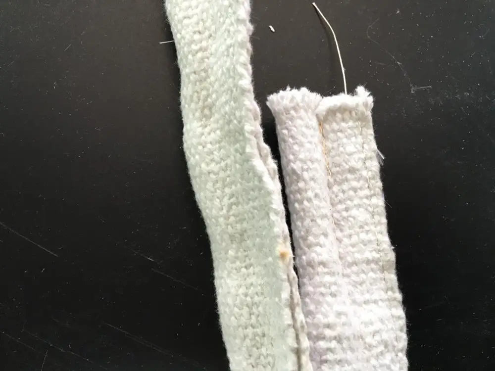 Industrial Fire Protection Tadpole Ceramic Fiber Tape Seal Gasket Rope