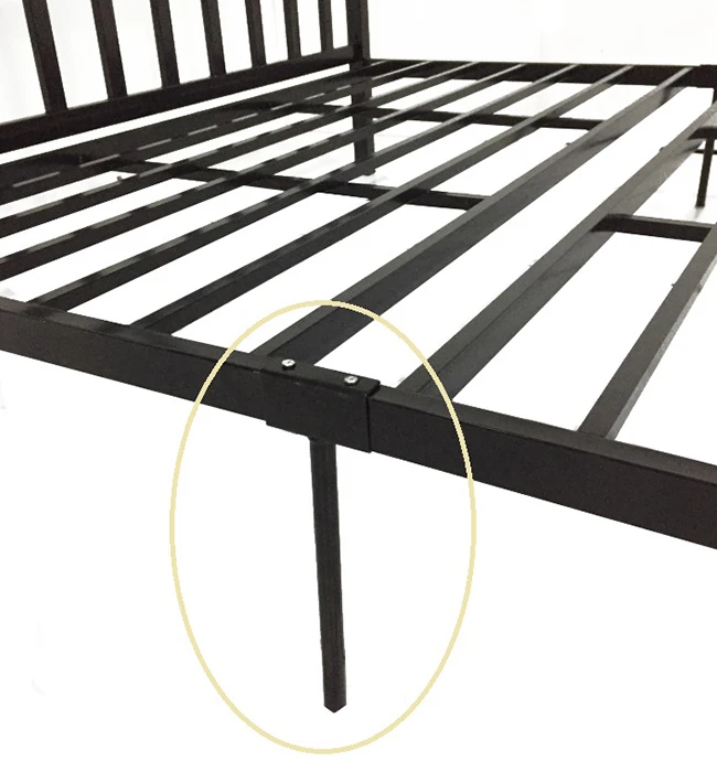Popular Simple modern design Metal Bed with Iron Frame Queen size for Home Bedroom  DB-902