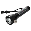 NPET T09 Solar LED Flashlight Car Emergency Tool 268 Lumens USB Recharge Tactical Multi-function Torch