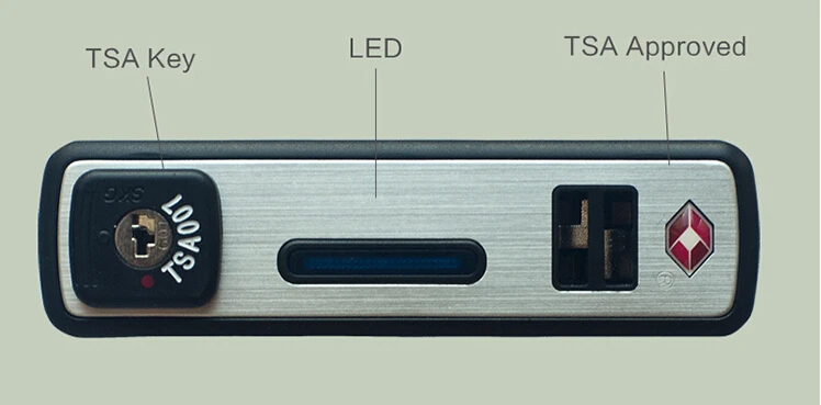 smart luggage blue tooth tsa lock