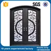 Dependable Performance Modern Entry Wrought Iron Single Door