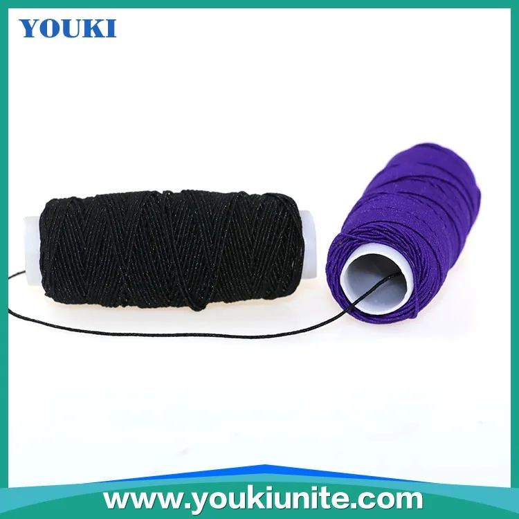 High Tenacity Latex/rubber Elastic Thread,Colored Elastic Sewing Thread