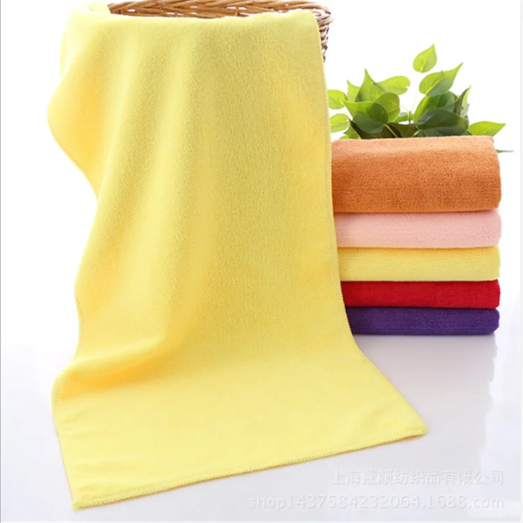2019 Trending Product Large Microfiber Double Face Wash Towel With Logo