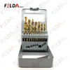 Solid HSS Fully Ground Metric Drill Bit Set