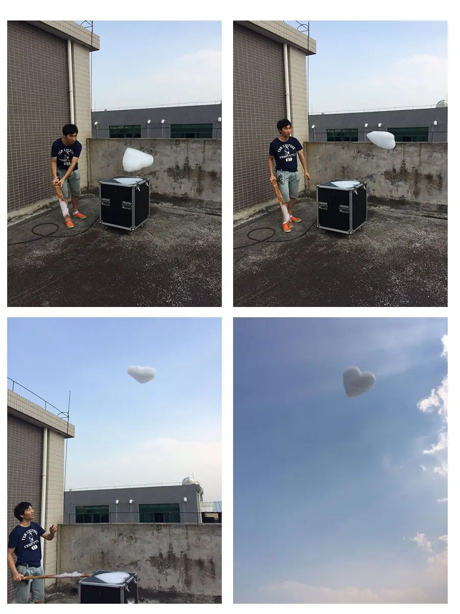 Special Effect Big Large Clouds Machine Helium Foam Cloud Machine Cloud ...