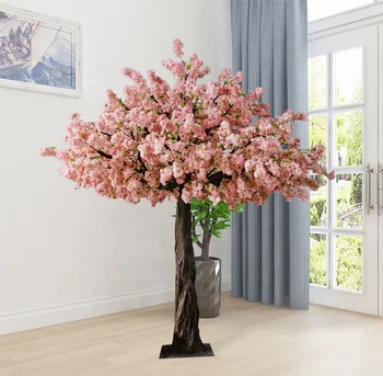 Dernier Style Japonais Sakura Arbre Artificiel Dintérieur Arbre De Fleurs De Cerisier Rose Buy Arbre De Fleurs De Cerisier Rosearbre De Fleurs De