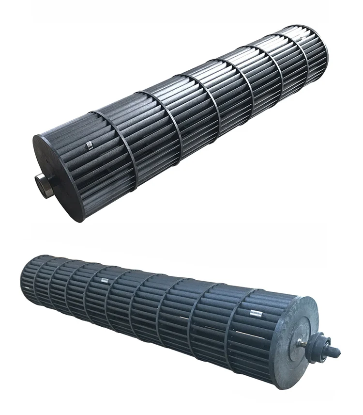 Spare Parts Plastic Cross Flow Fan Blades Air Curtain Air Conditioner