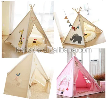Nieuw Leshade DIY Tipis Canvas Tent kids tent teepee tent, View cotton MB-64