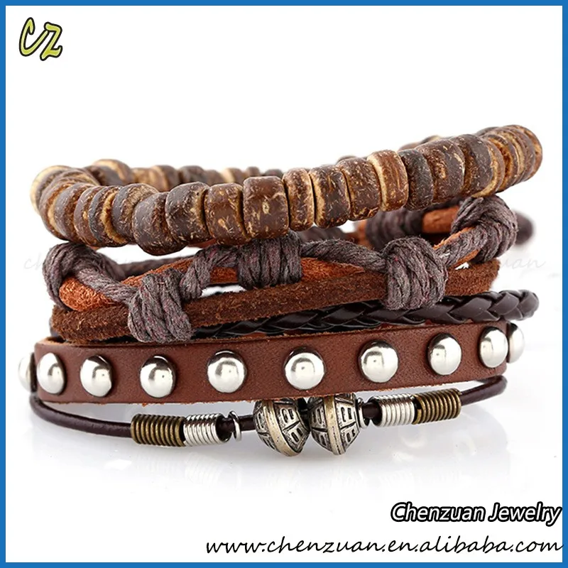 Wholesale Price Cheap Engraved Leather Bracelets,Italian Leather Bracelet For Men From Bangle ...