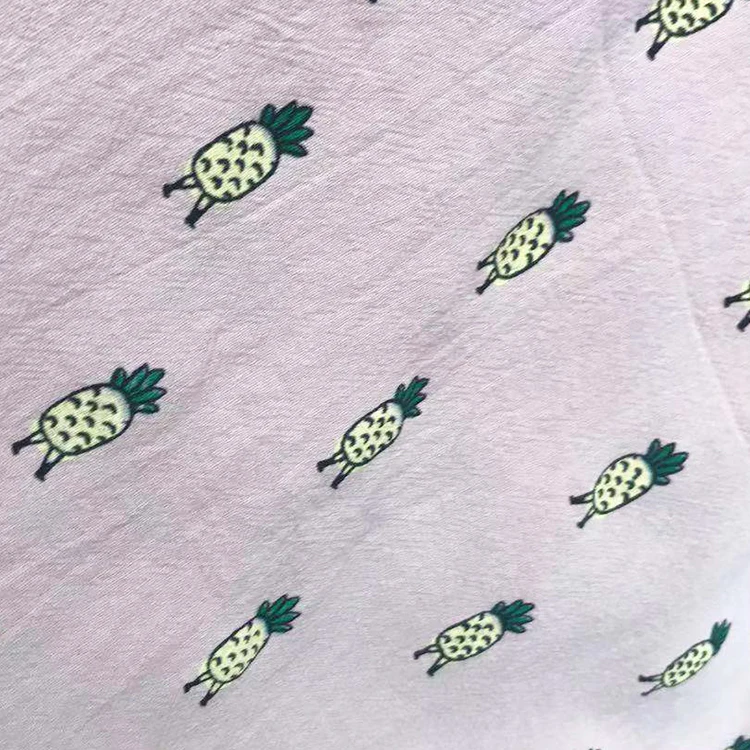 
Wholesale cheap custom pattern 100% cotton gauze crinkle fabric in india for baby 