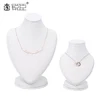 Luxury Commercial Jewelry Shop Counter Display Rack Necklace Display Set Bust Design Jewellery Display Bust