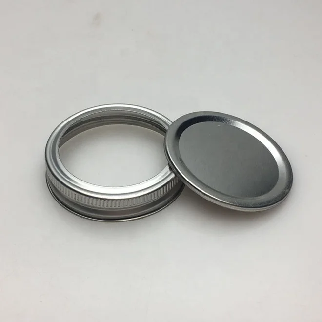 Metal Mason Jar Lid 2 Piece For Canning Jars Plate And Ring Buy Mason